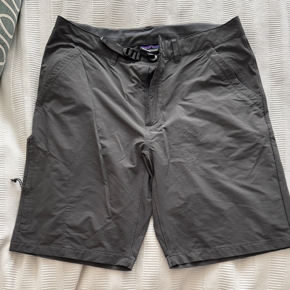 Patagonia Charcoal Adventure Shorts. Men’s size 35